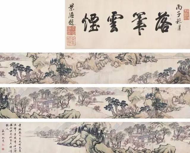 明四家是谁(“明四家”精品，无论淡雅青绿，都粗细两种面目)