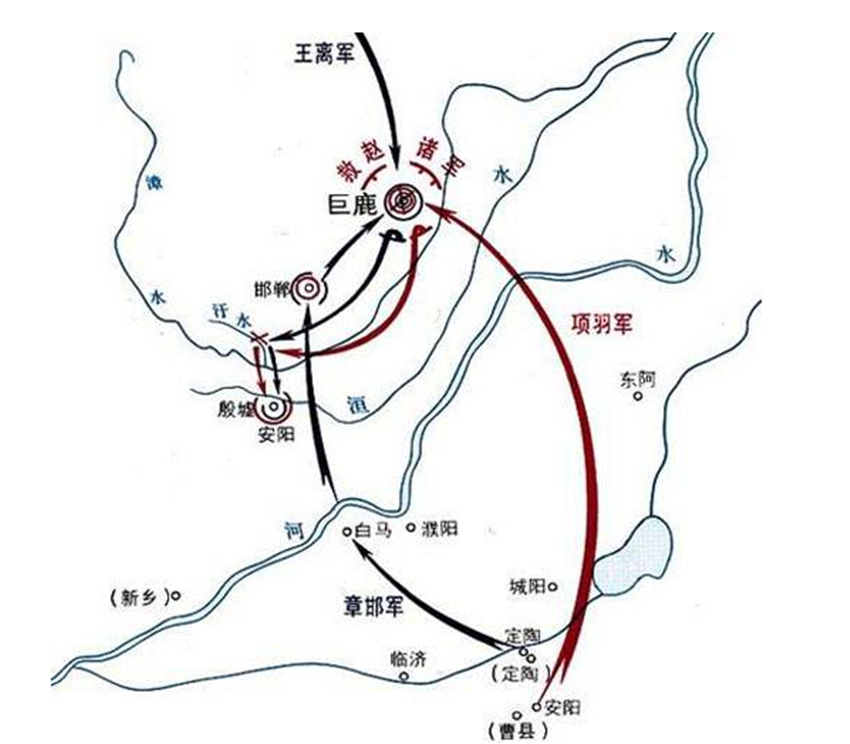 破釜沉舟是谁(破釜沉舟，项羽凭借巨鹿之战以少胜多，直接一战成名啊)