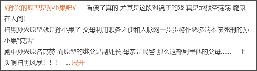 孙兴原型是谁(《扫黑》孙兴原型，从死刑到只服刑12年零5个月，谁是他的保护伞)